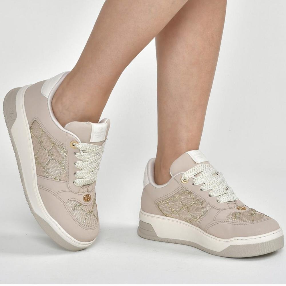 Tênis Feminino Via Marte 232-004 Ouro/Saara Ouro/Saara 4