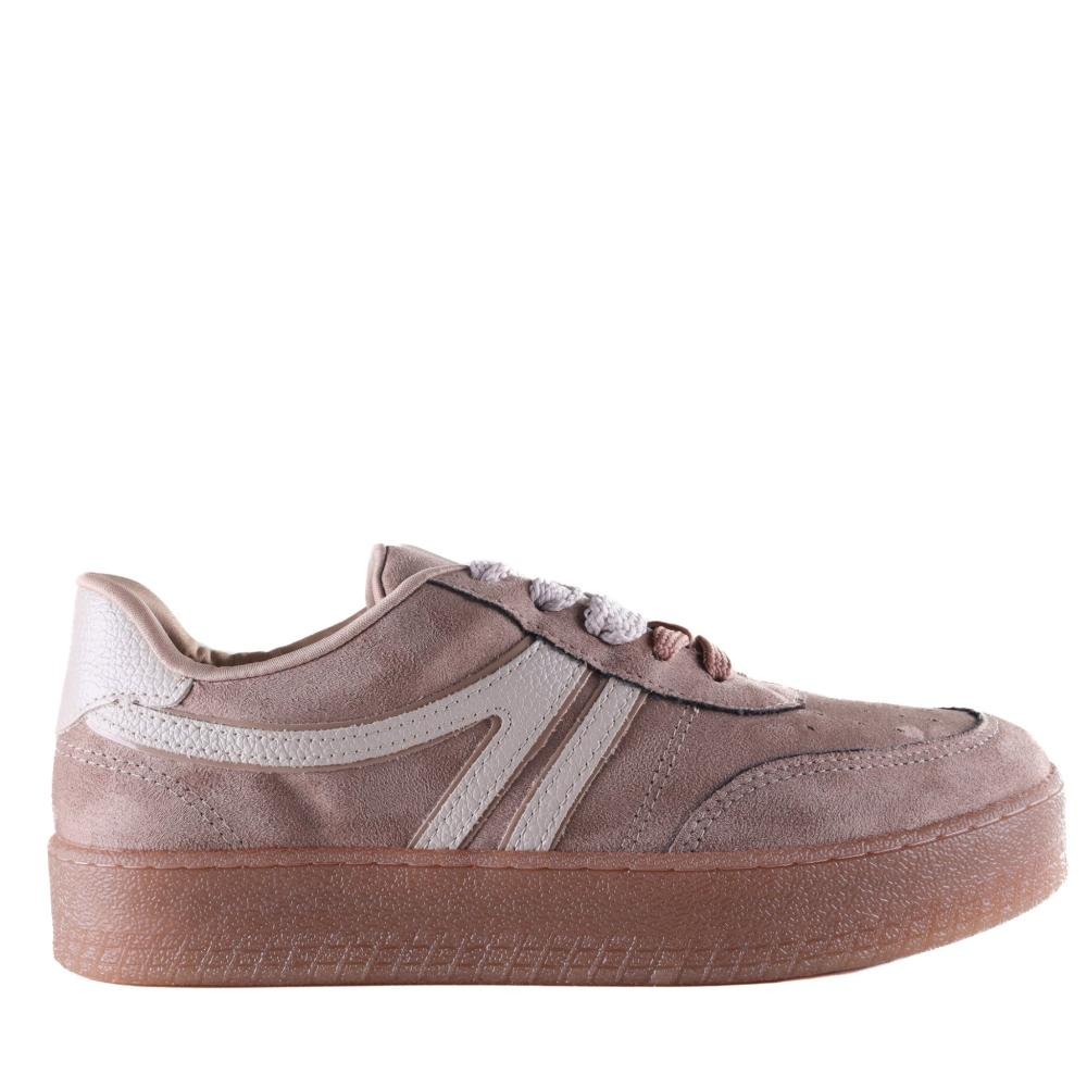 Tênis Feminino Via Marte 216-001 Nonoscada Marrom 1