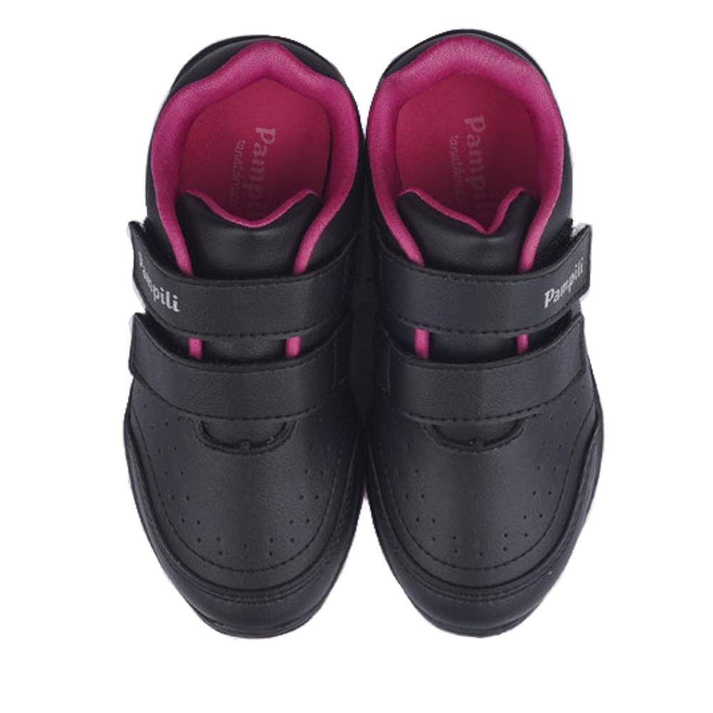 Tênis Infantil Feminino Pampili 169.203.000 Preto Preto 4