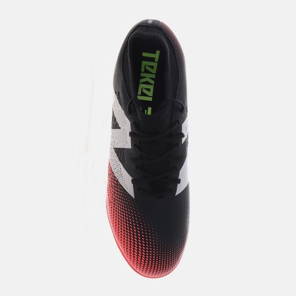 Chuteira Society New Balance Tekela Magique V4 Preto/Vermelho Preto/Vermelho 4