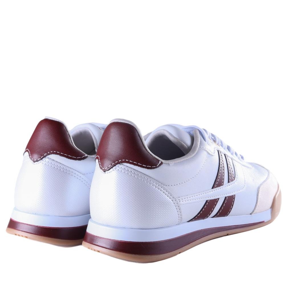 Tênis Ramarim Feminino 25-96101 Branco/Malbec Branco/Malbec 5
