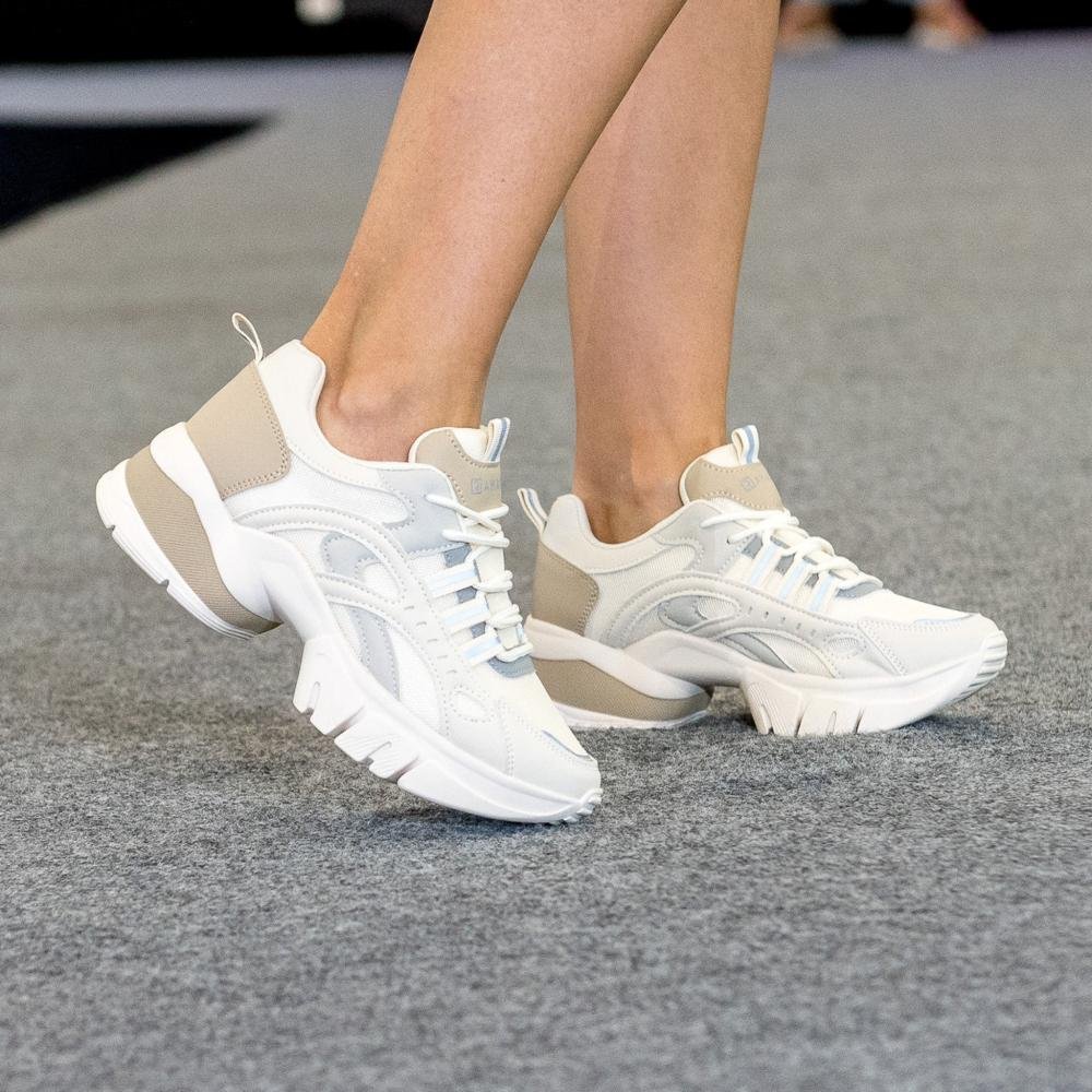 Tênis Crystal Ramarim Casual 25-80231 Natural Natural 6