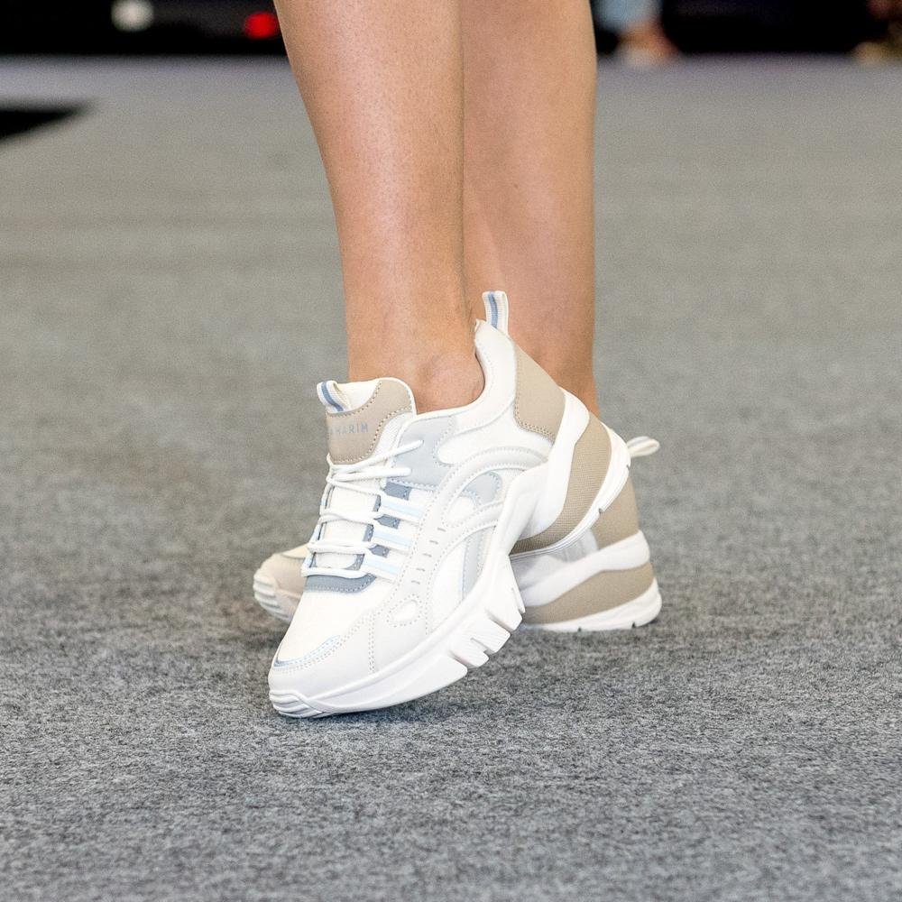 Tênis Crystal Ramarim Casual 25-80231 Natural Natural 8