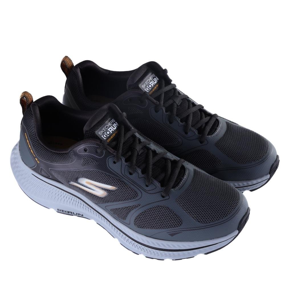 Tênis Masculino Skechers Go Run Consistent 2.0 220869 Cinza/Preto Cinza/Preto 3