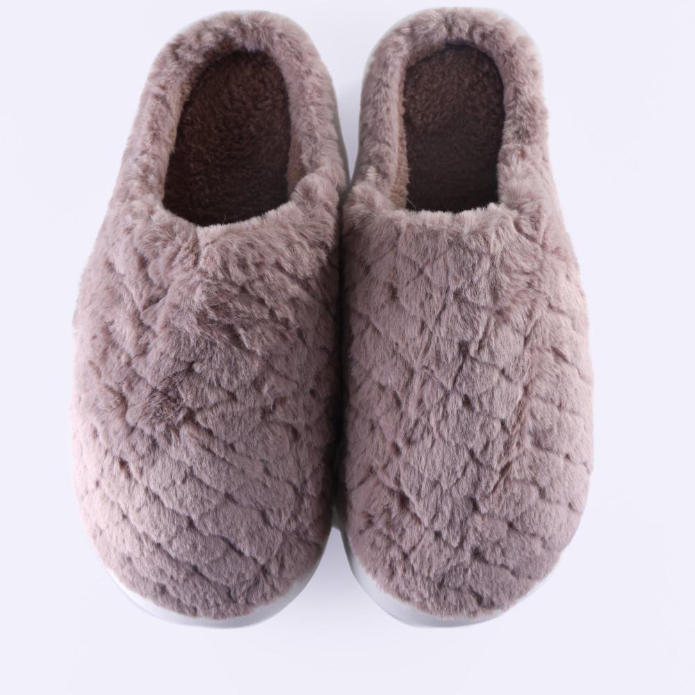 Pantufa Nuvem Zariff 200633 Marrom