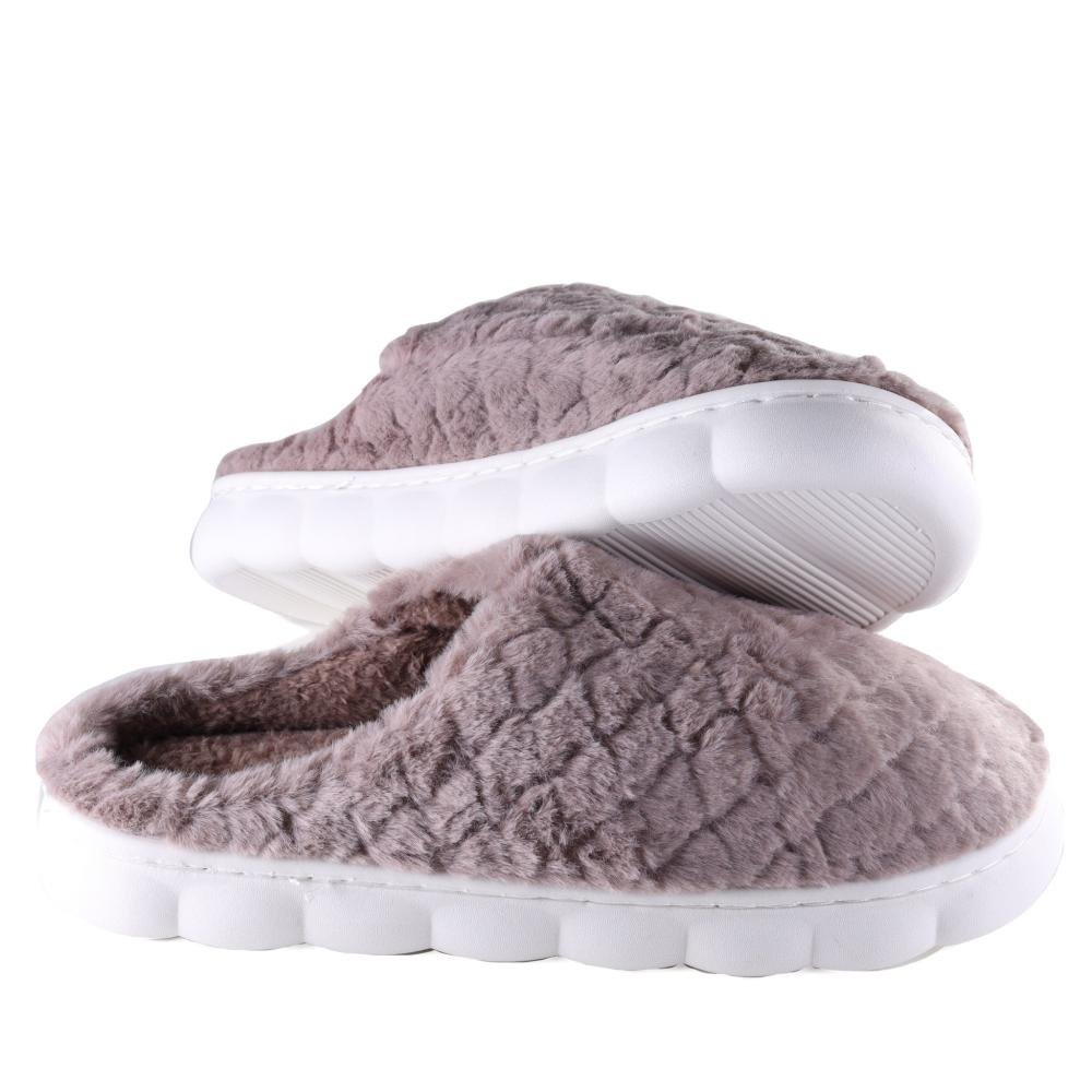 Pantufa Nuvem Zariff 200633 Marrom