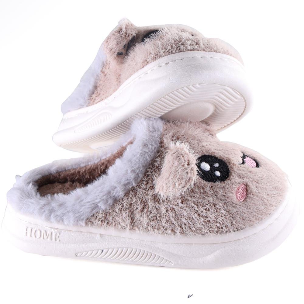 Pantufa Nuvem Infantil Zariff 802463 Marron Marrom 2