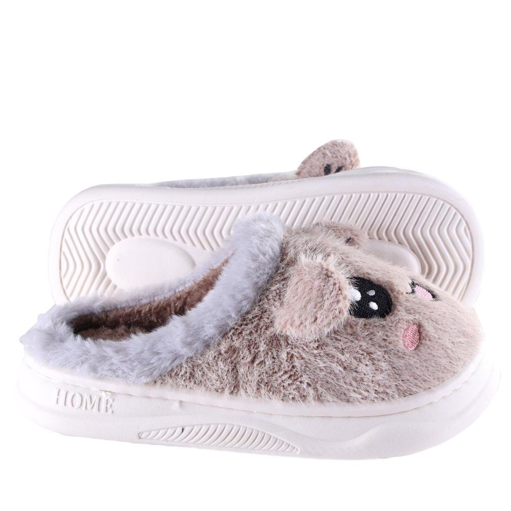Pantufa Nuvem Infantil Zariff 802463 Marron Marrom 4