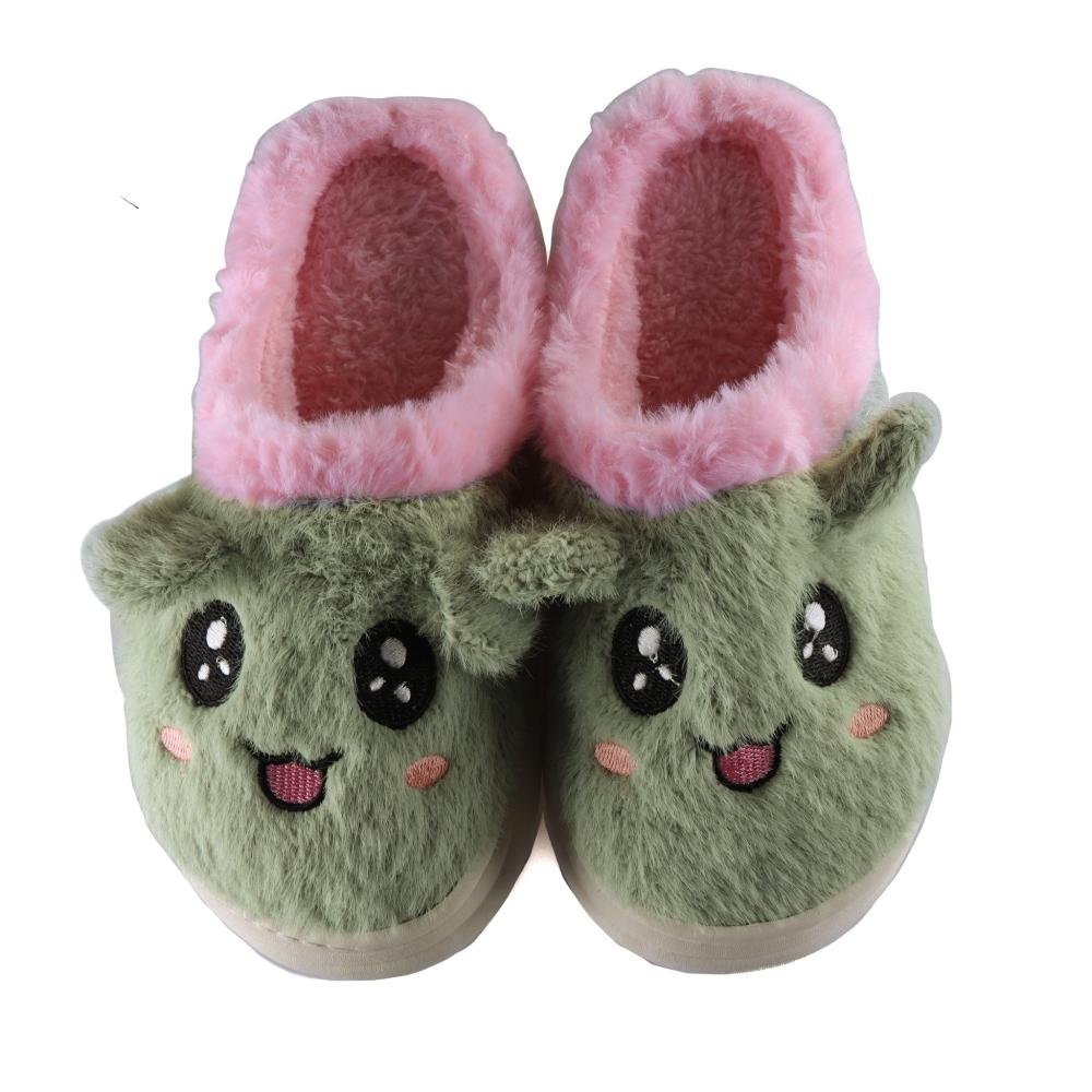 Pantufa Nuvem Infantil Zariff 802463 Verde