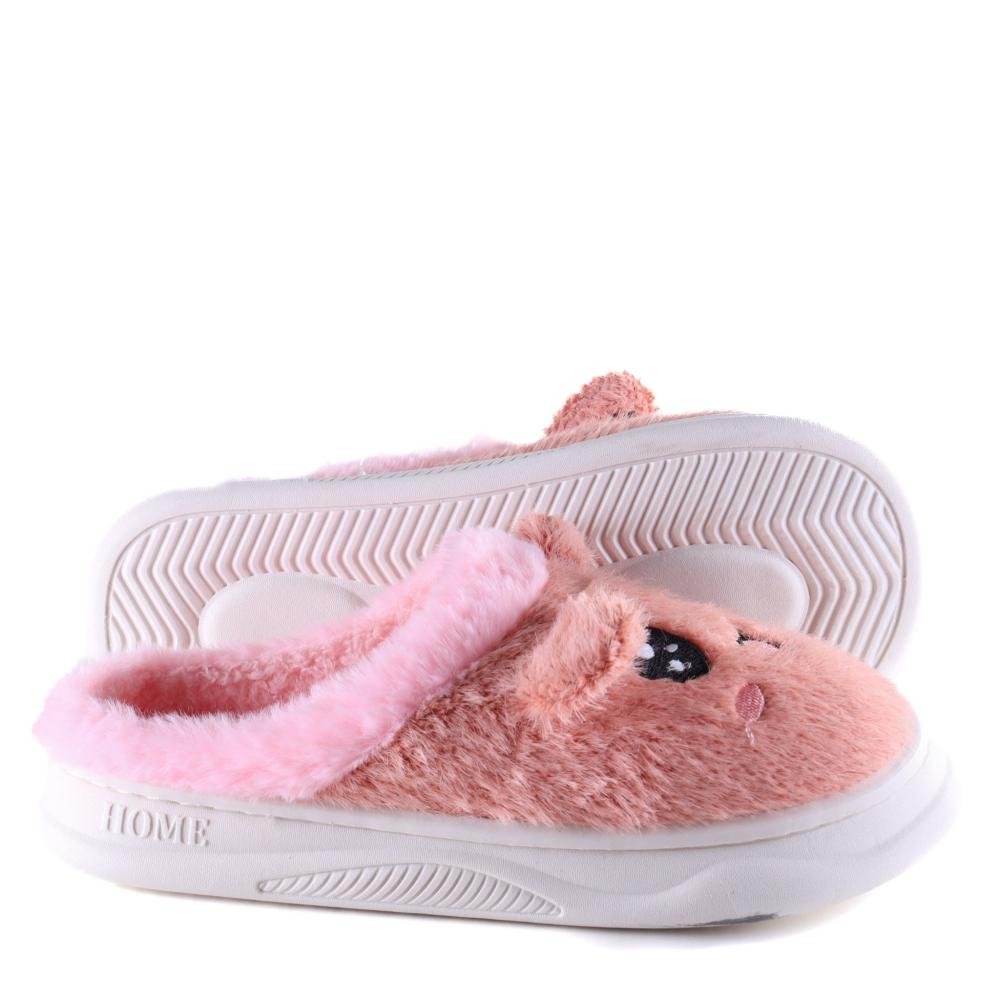 Pantufa Nuvem Infantil Zariff 802463 Coral Coral 2
