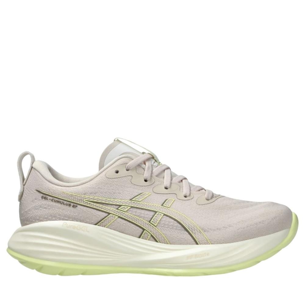 Tênis Feminino Asics Cumulus 27 Bege/Amarelo Bege/Amarelo 1