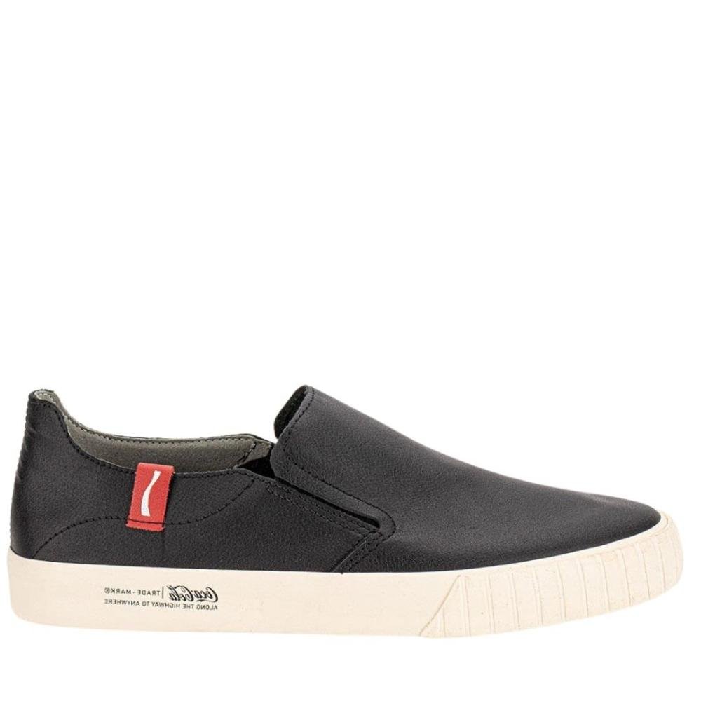 Tênis Coca-Cola Masculino Philadelphia  CC2417 Preto/Vermelho Preto/Vermelho 1