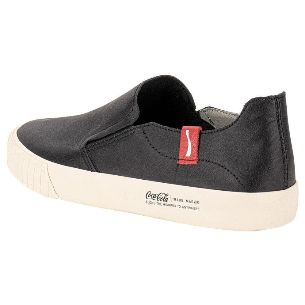 Tênis Coca-Cola Masculino Philadelphia  CC2417 Preto/Vermelho Preto/Vermelho 3