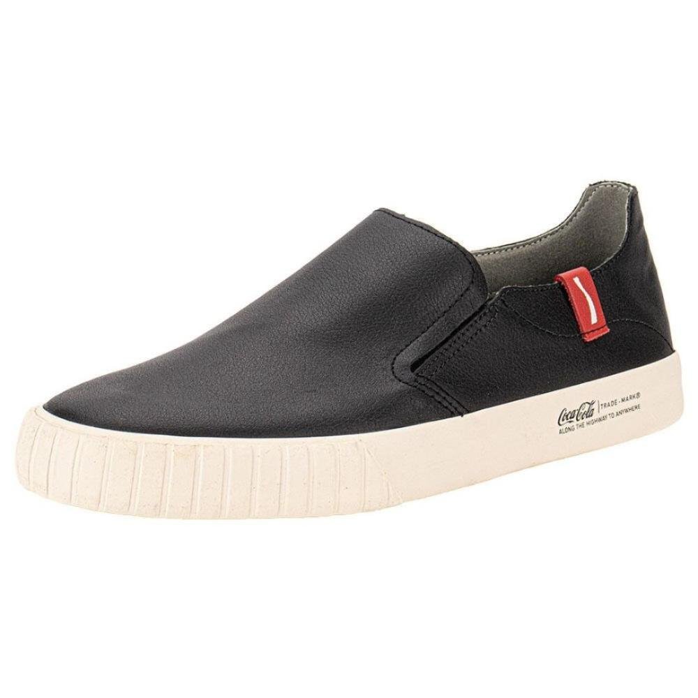 Tênis Coca-Cola Masculino Philadelphia  CC2417 Preto/Vermelho Preto/Vermelho 4