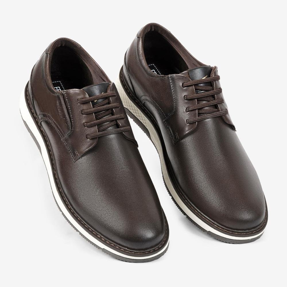 Sapato Masculino Ferracini Wembley 4170 Tabaco Tabaco 2