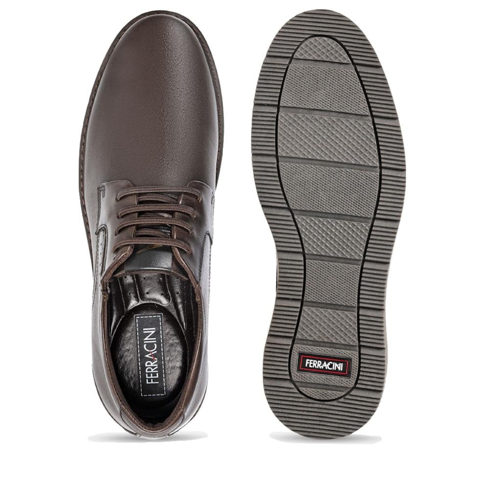Sapato Masculino Ferracini Wembley 4170 Tabaco Tabaco 4