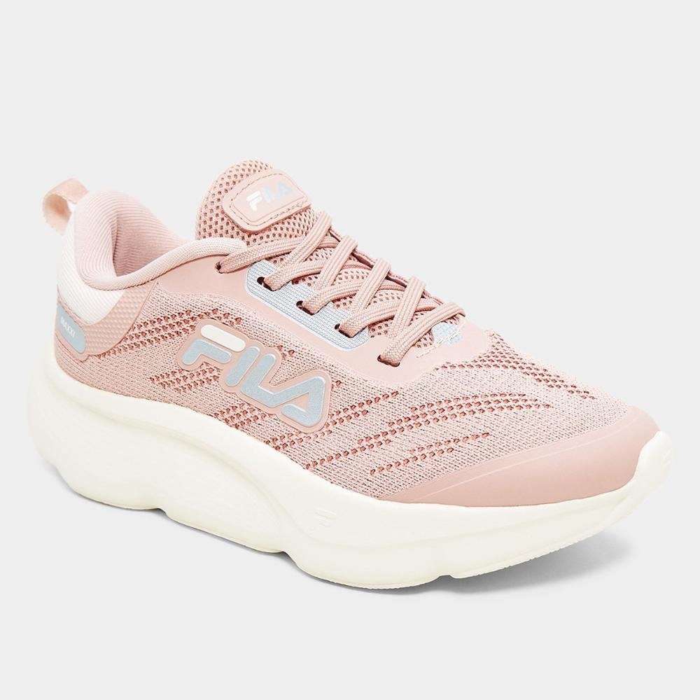Tênis Feminino Infantil Fila Maxxi Rose Rosê 3