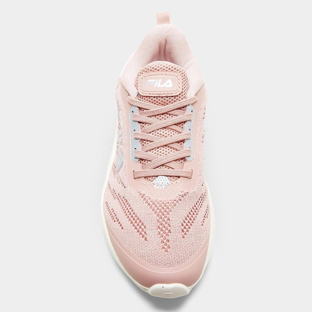 Tênis Feminino Infantil Fila Maxxi Rose Rosê 4