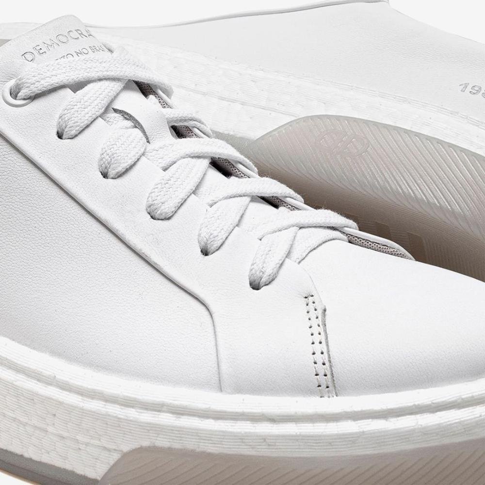 Tênis Democrata Masculino 1983 623103 Branco Branco 4