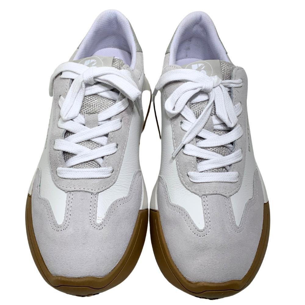 Tênis Bottero Feminino 371502 Branco/Cinza Branco/Cinza 3