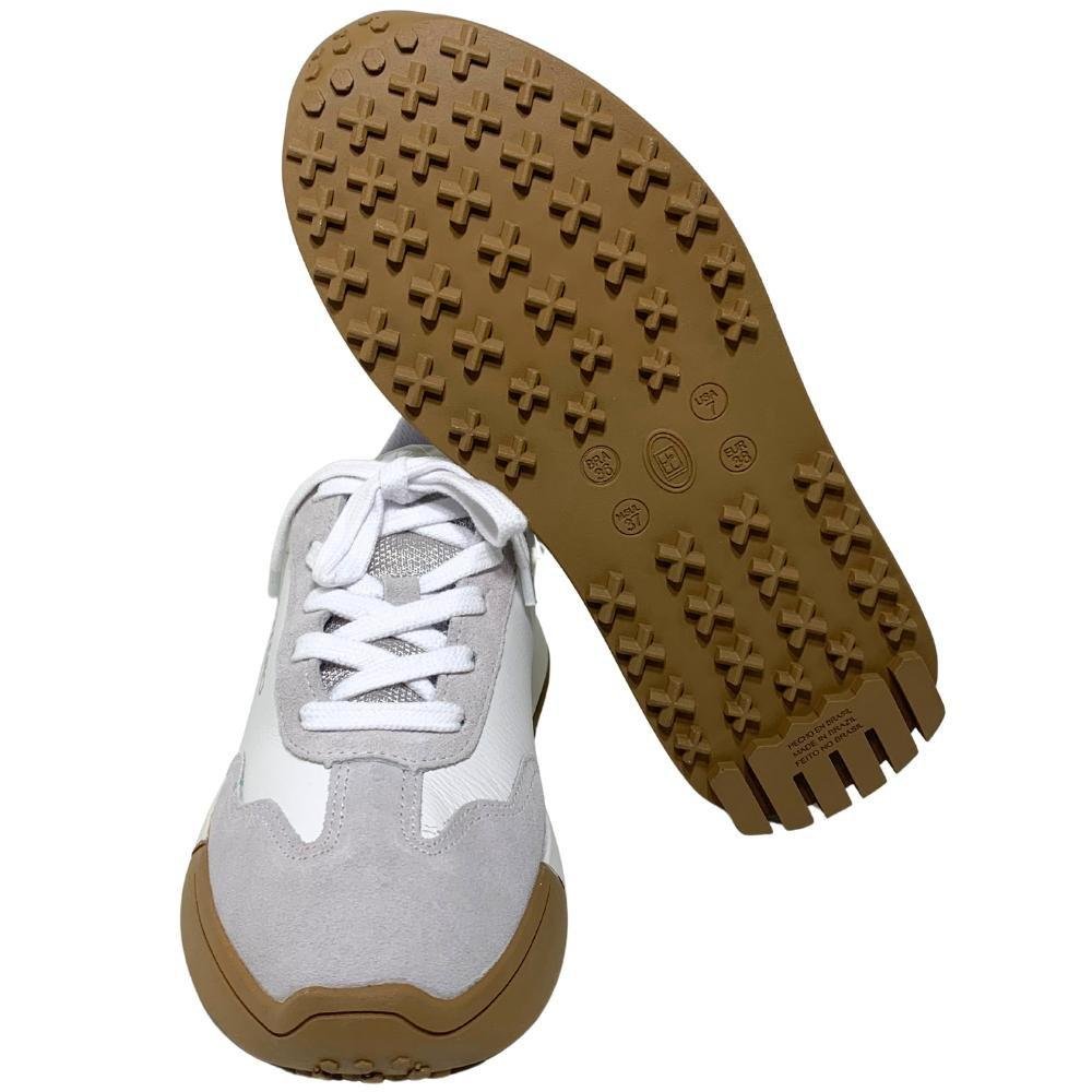 Tênis Bottero Feminino 371502 Branco/Cinza Branco/Cinza 5