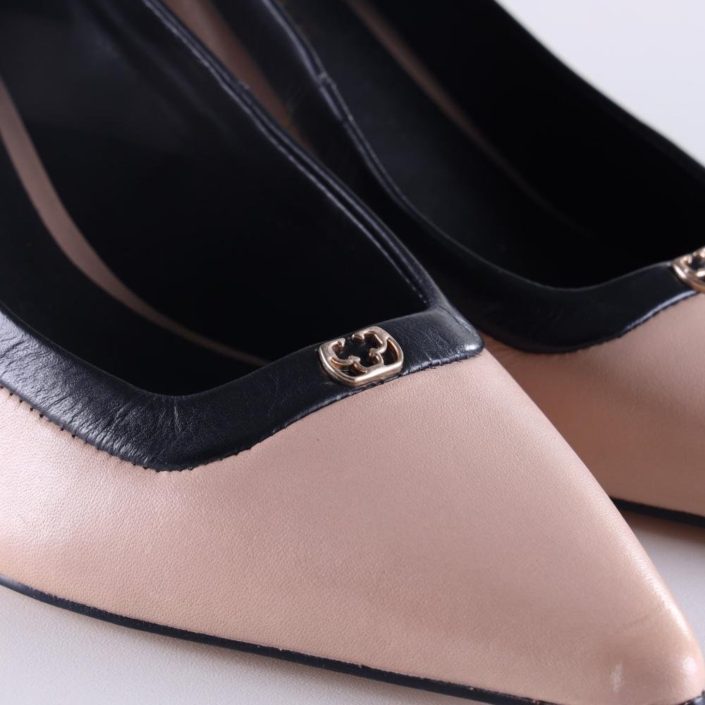 Scarpin Feminino Capodarte 4018853 Nude/Preto Nude/Preto 4