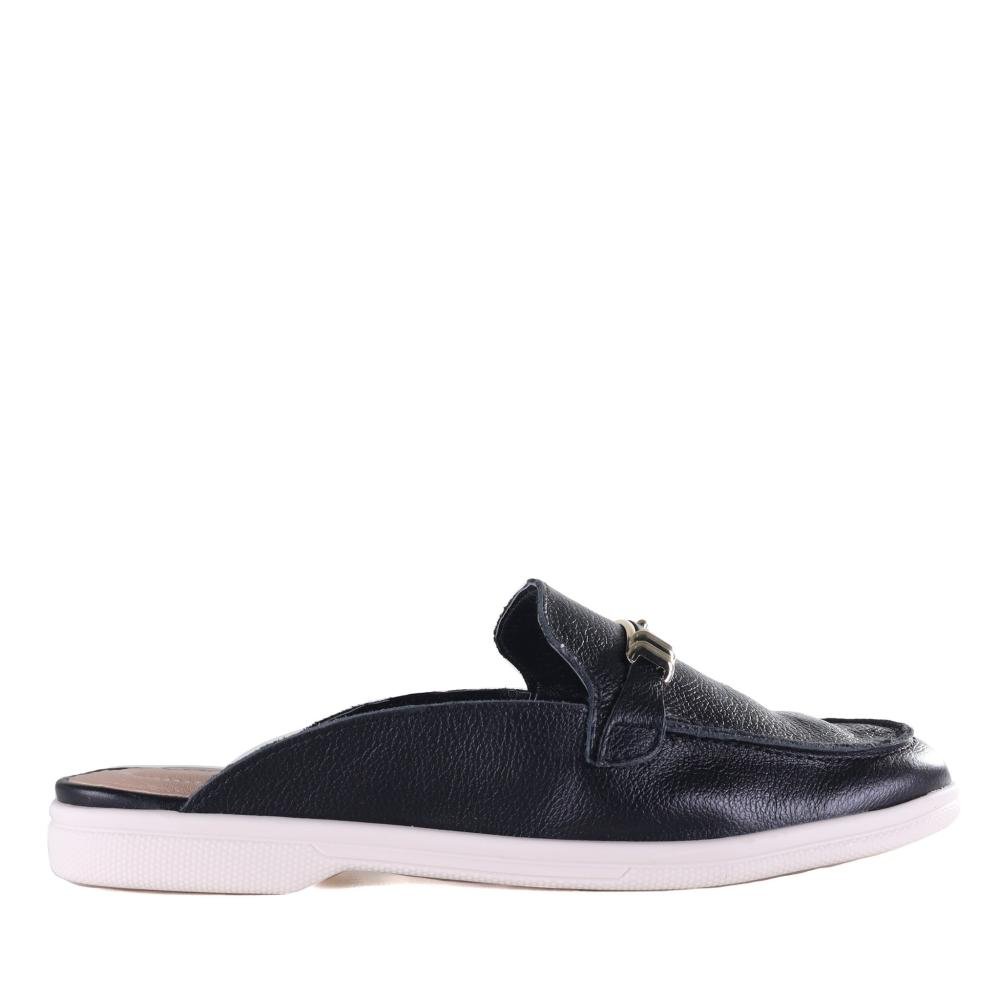 Mule Comfortflex Feminina 25-60331 Preto 1