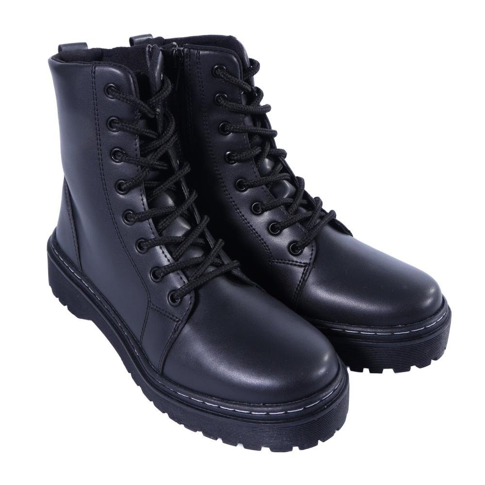 Bota Coturno Feminino Zariff 7000 Preto Preto 4