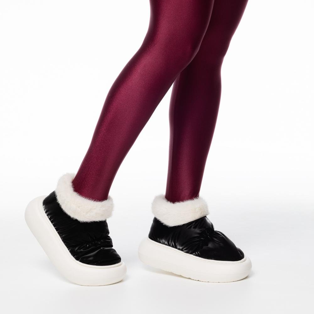 Pantufa Bota Feminina Flowfa Blair Flbla Preto Preto 15