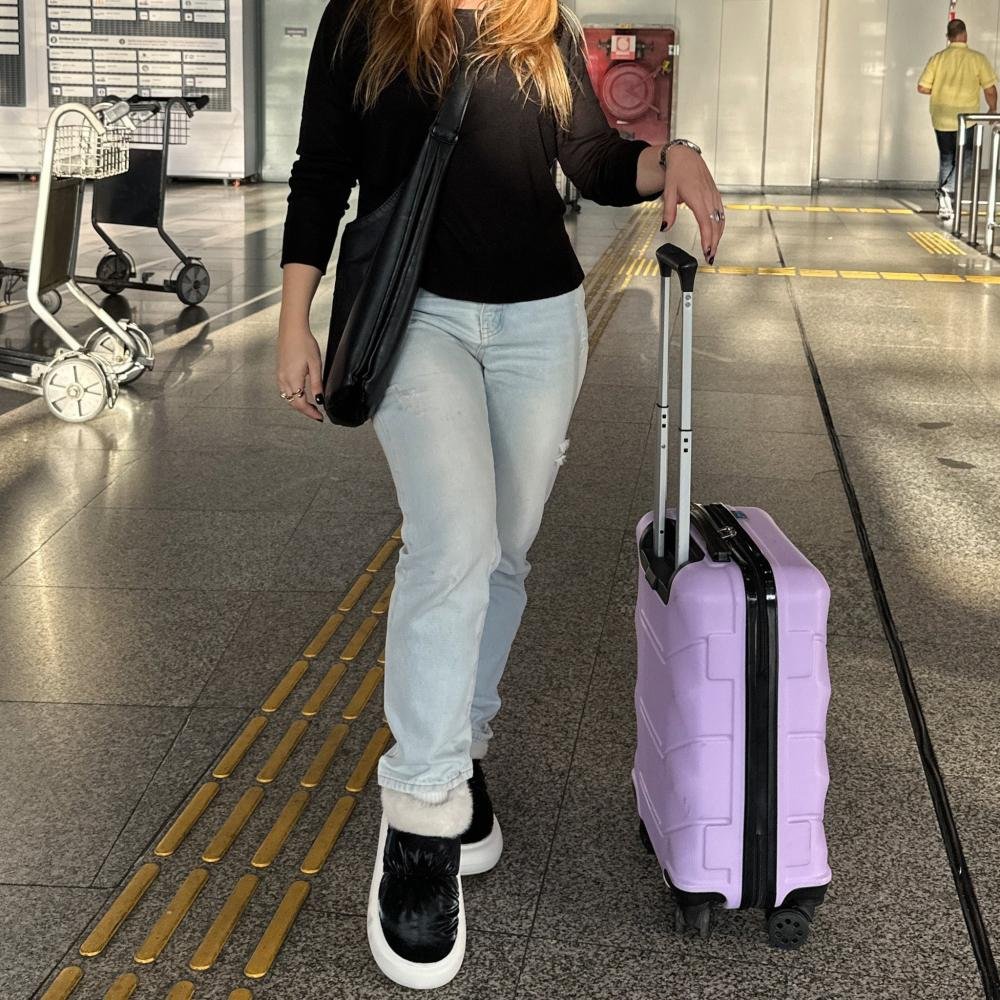 Pantufa Bota Feminina Flowfa Blair Flbla Preto Preto 16