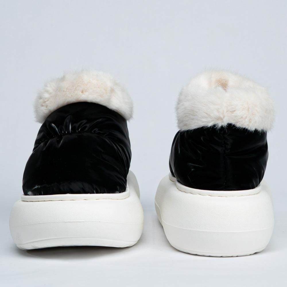 Pantufa Bota Feminina Flowfa Blair Flbla Preto Preto 8