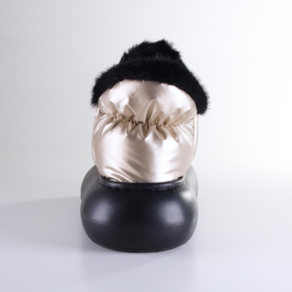 Pantufa Feminina Flowfa Lucy com Pins Personalizáveis Dourado Dourado 5