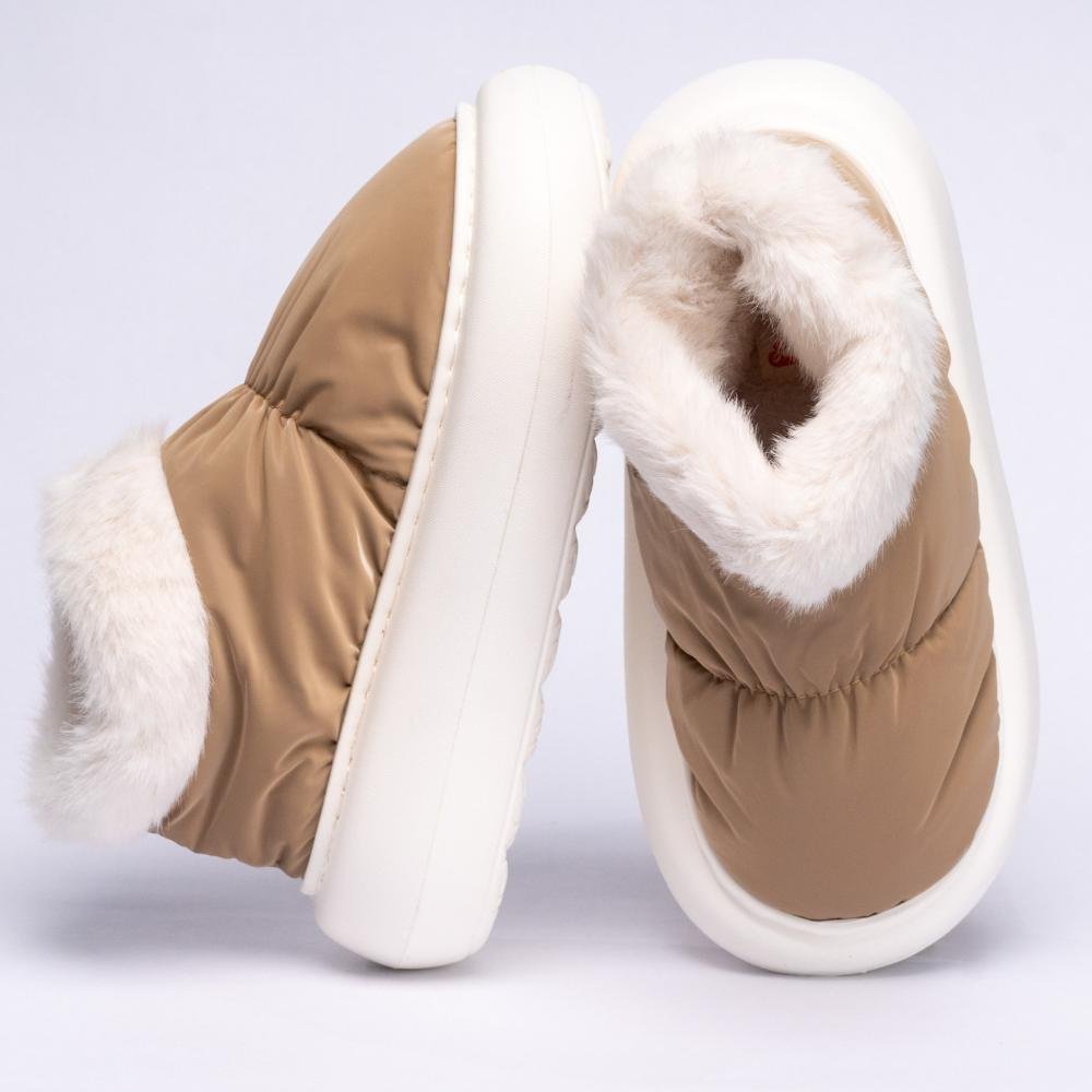 Pantufa Bota Feminina Flowfa Blair Flbla Marrom Marrom 3