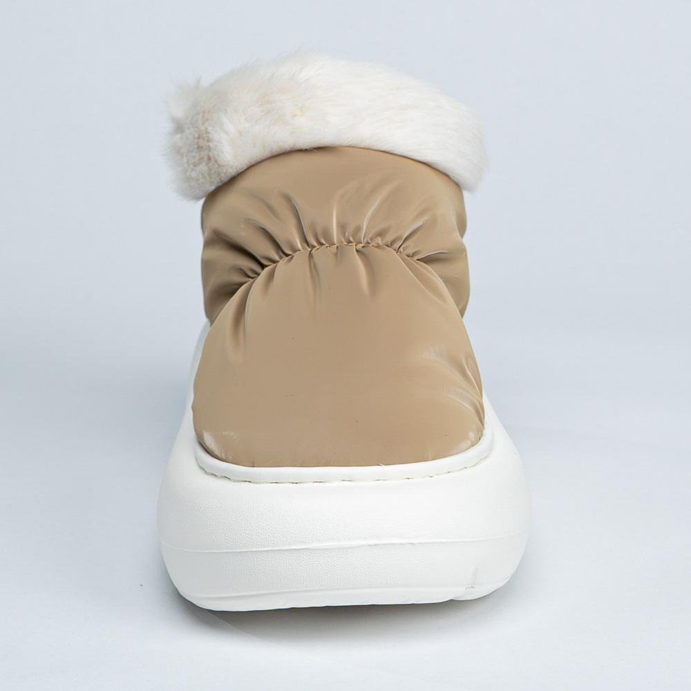 Pantufa Bota Feminina Flowfa Blair Flbla Marrom Marrom 4