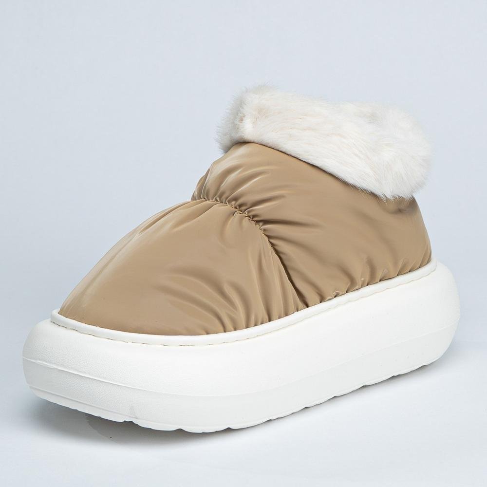 Pantufa Bota Feminina Flowfa Blair Flbla Marrom Marrom 6