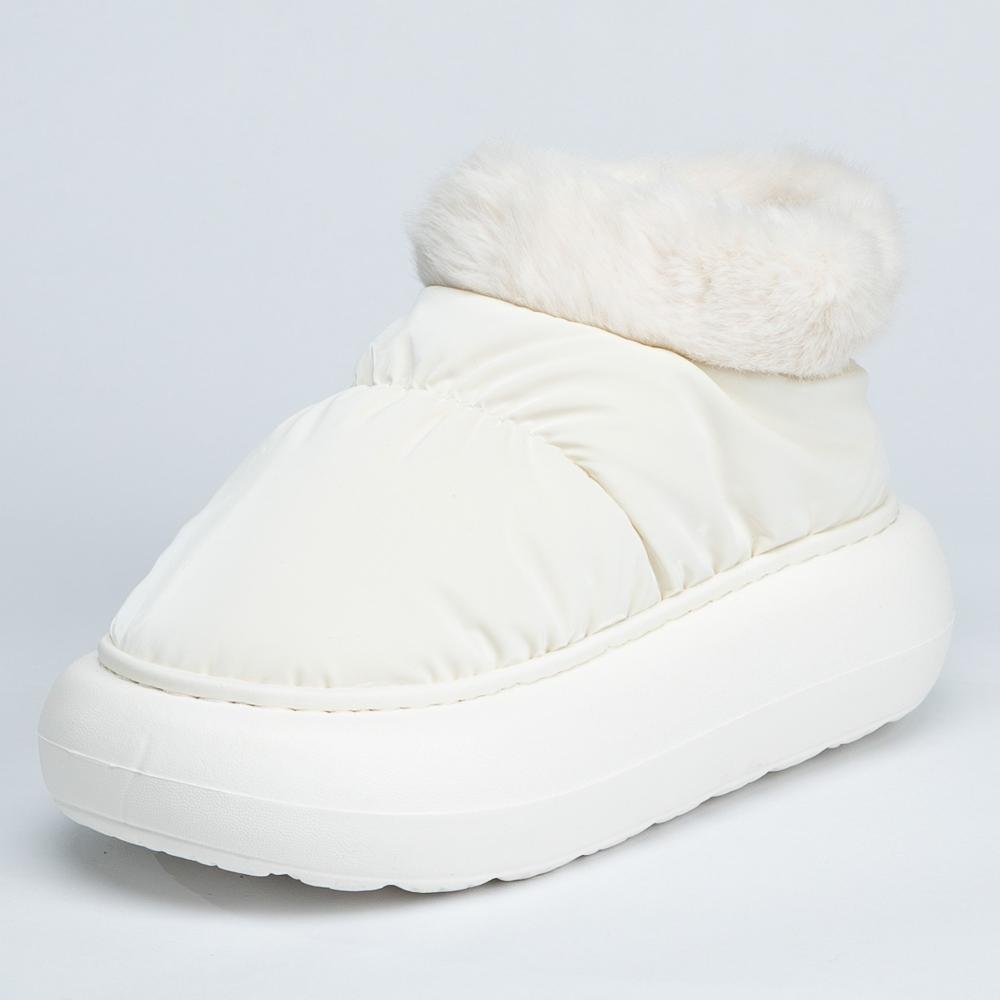 Pantufa Bota Feminina Flowfa Blair Flbla Branco Branco 3