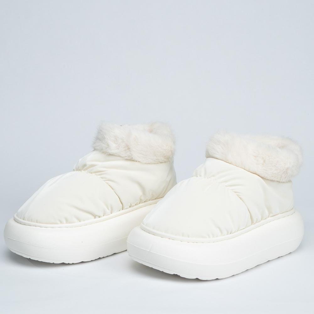 Pantufa Bota Feminina Flowfa Blair Flbla Branco Branco 6