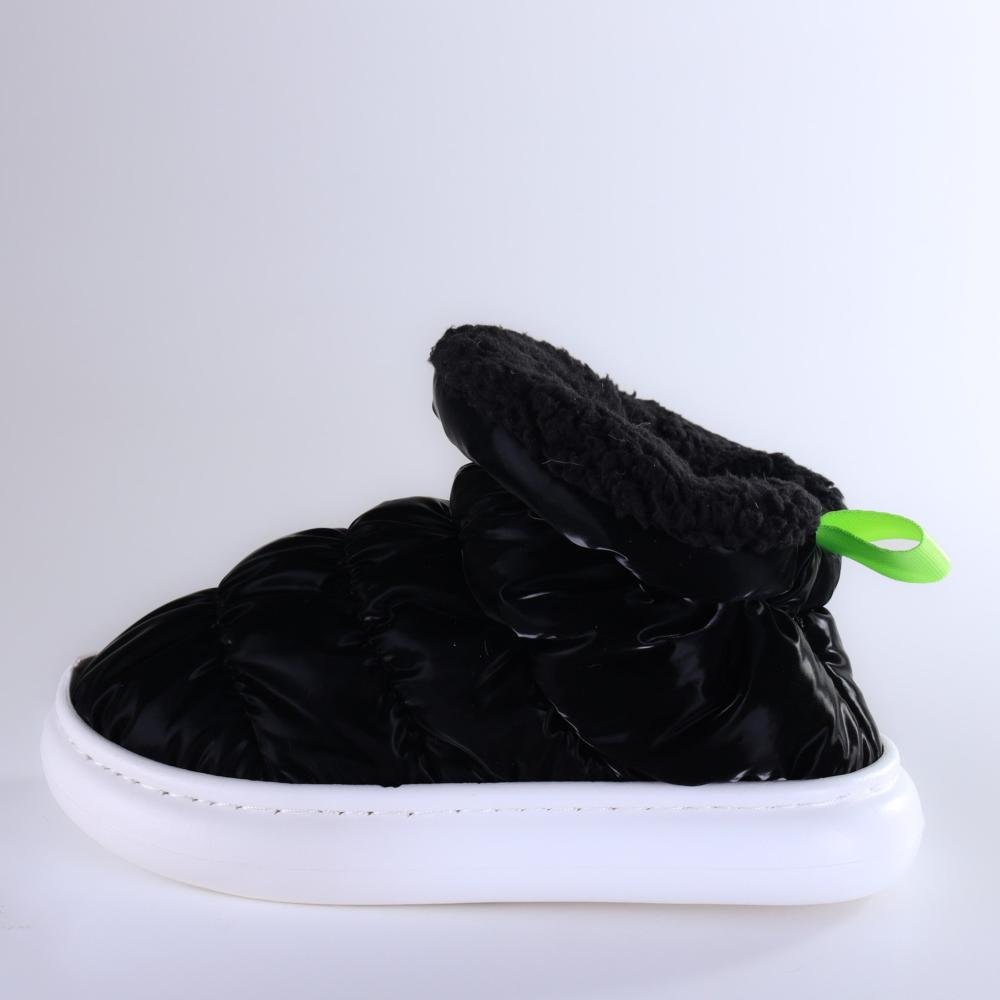 Pantufa Infantil Flowfa Mini Katy Preto Preto 3