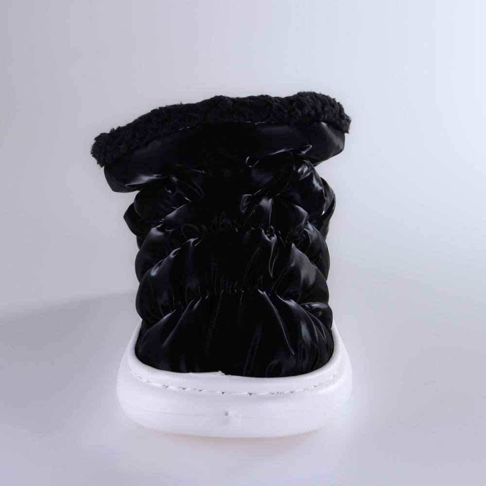 Pantufa Infantil Flowfa Mini Katy Preto Preto 4