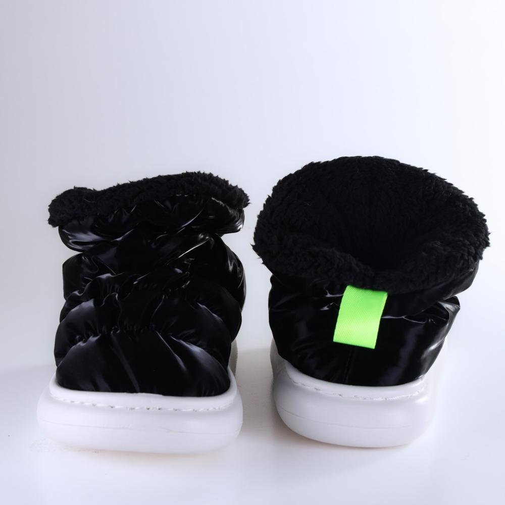 Pantufa Infantil Flowfa Mini Katy Preto Preto 8