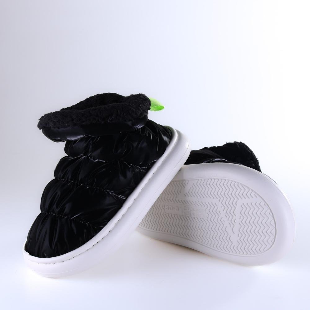 Pantufa Infantil Flowfa Mini Katy Preto Preto 10