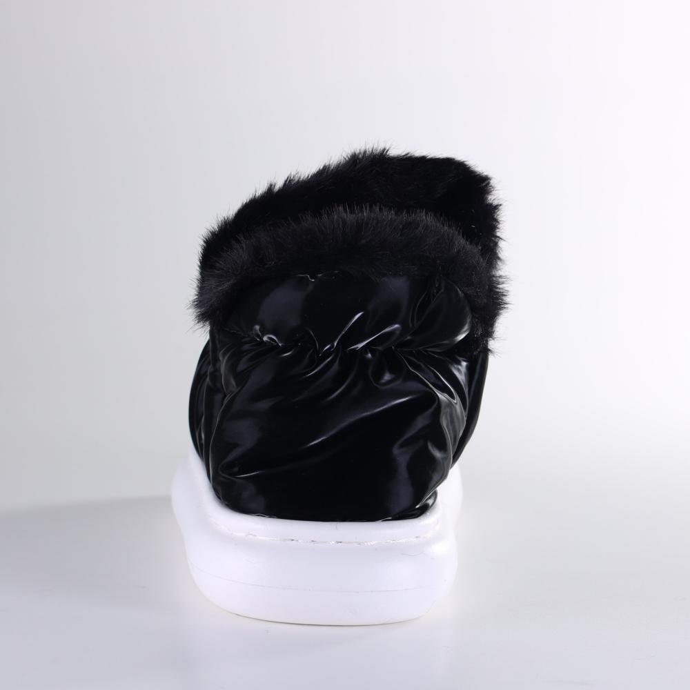 Pantufa Infantil Flowfa Mini Lucy Preto Preto 5