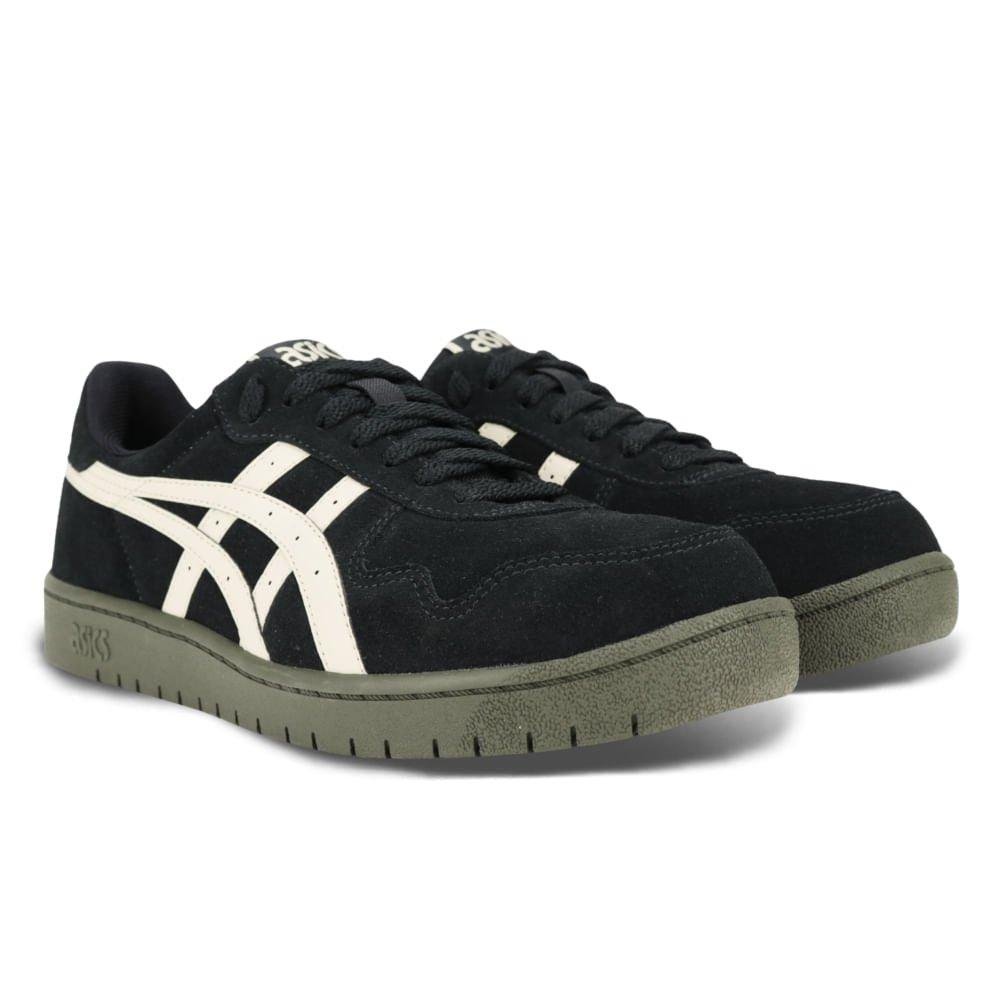 Tênis Masculino Asics Japan S Preto/Verde Preto/Branco 3
