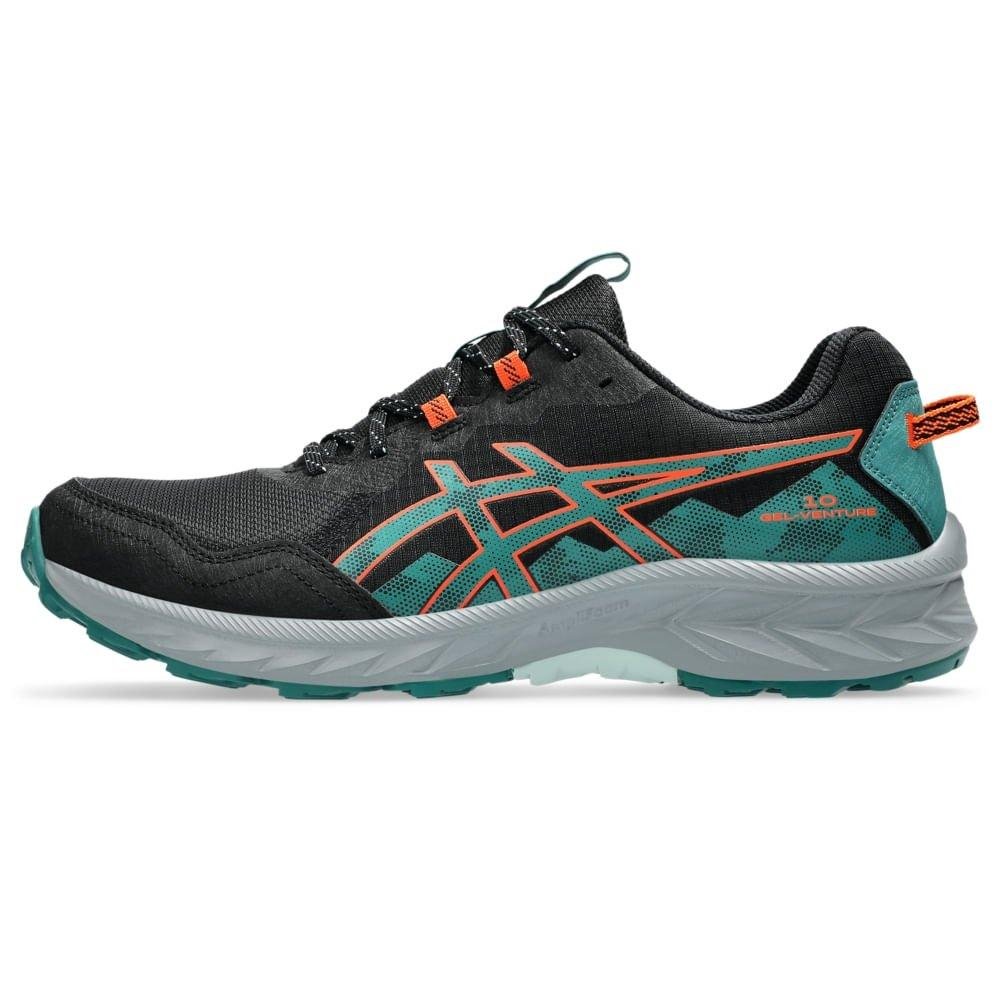 Tênis Asics Masculino Venture 10 Preto/Verde Preto/Verde 2
