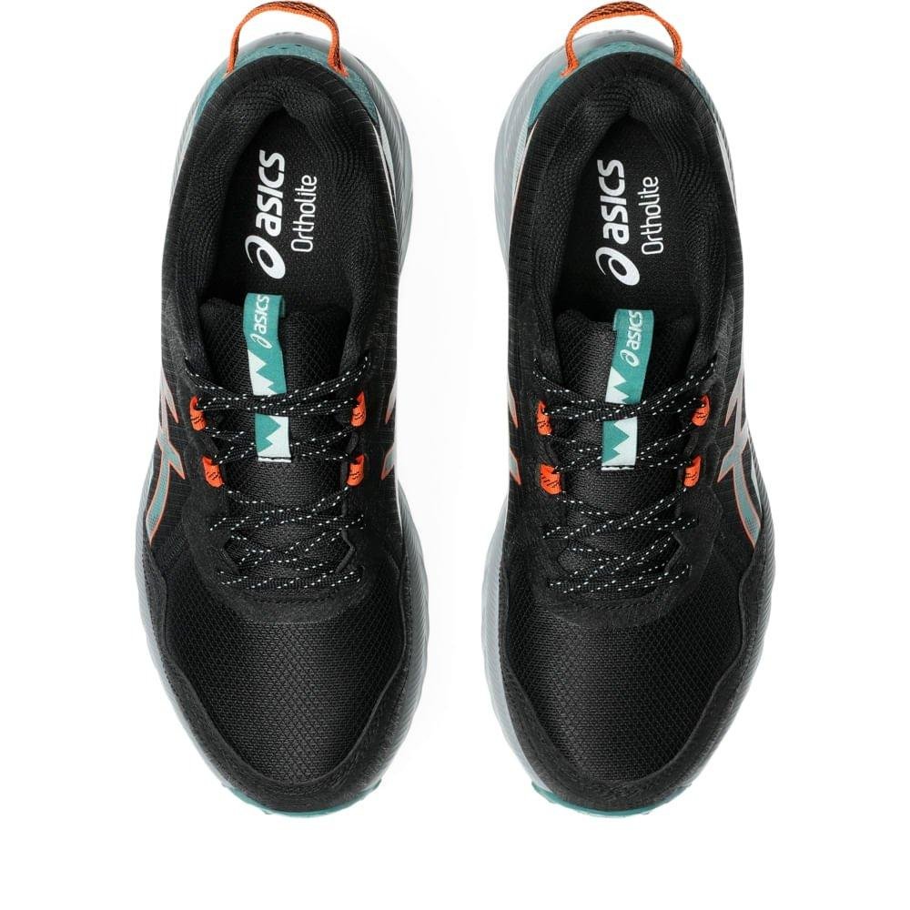 Tênis Asics Masculino Venture 10 Preto/Verde Preto/Verde 5
