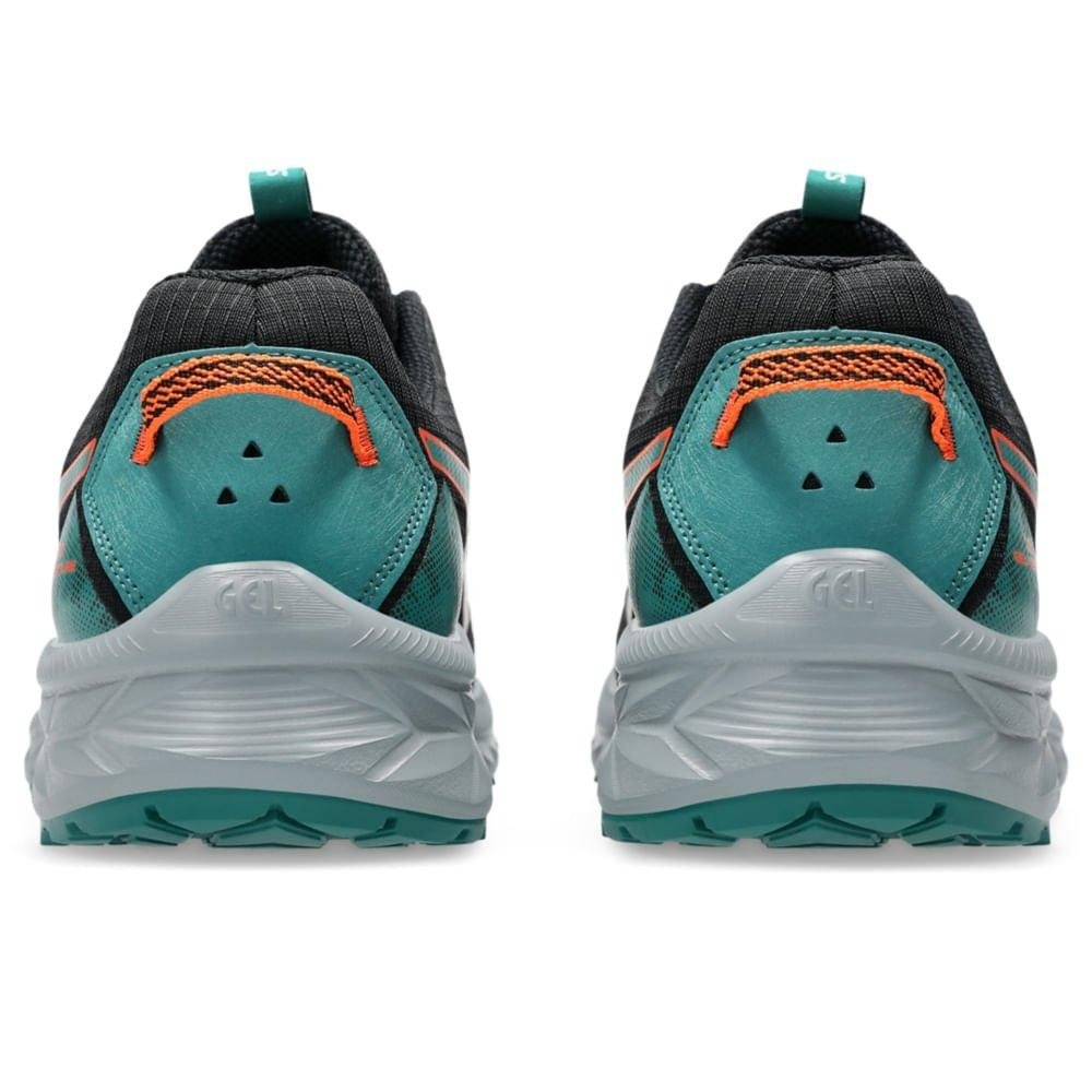 Tênis Asics Masculino Venture 10 Preto/Verde Preto/Verde 6