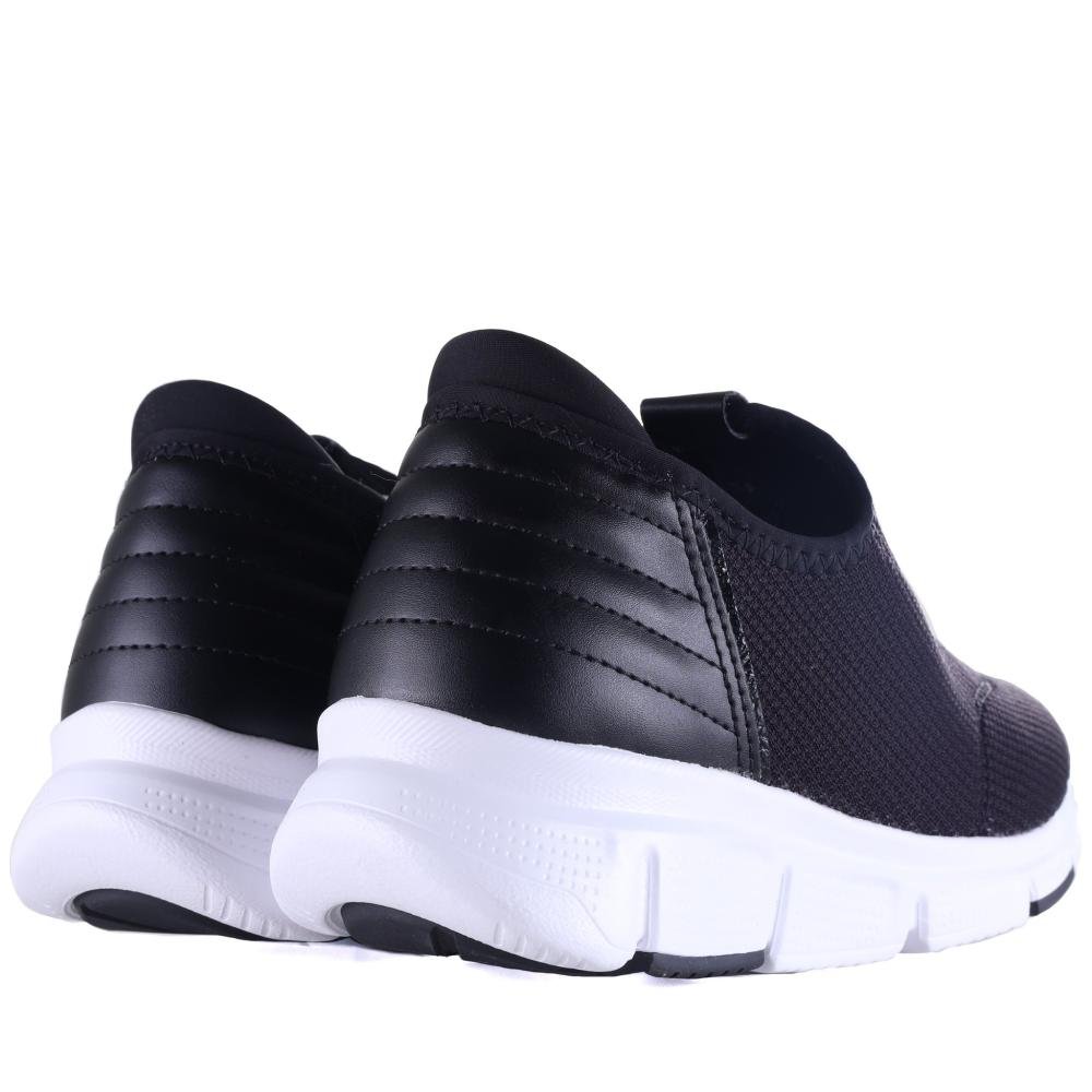 Tênis Slip On Feminino Comfortflex 25-90302 Preto Preto 5