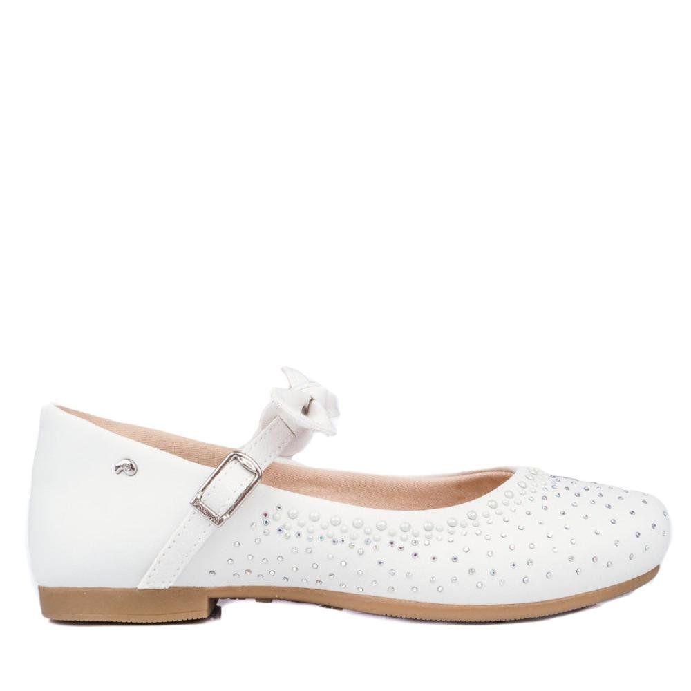 Sapatilha Infantil Pampili Angel com Strass 100.537.000 Branco Branco 1