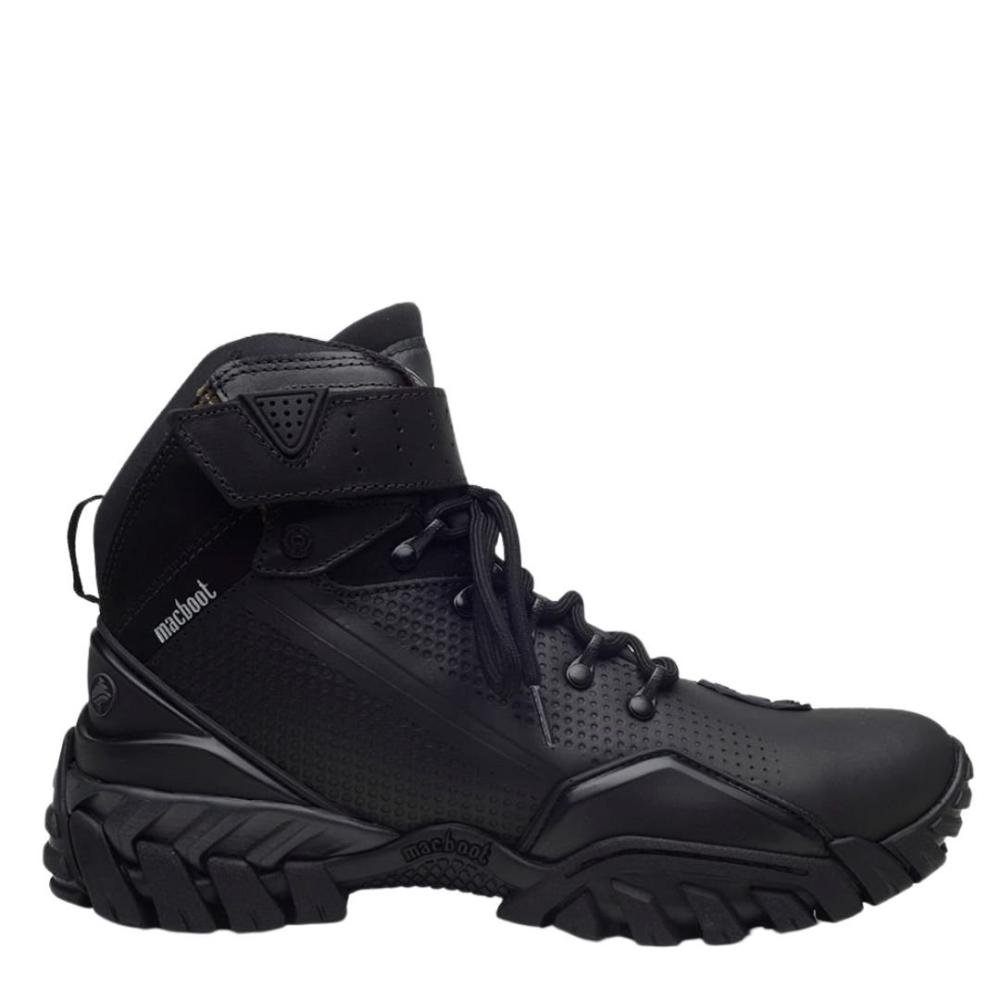 Bota Masculina Macboot Rinoceronte Preto Preto 1
