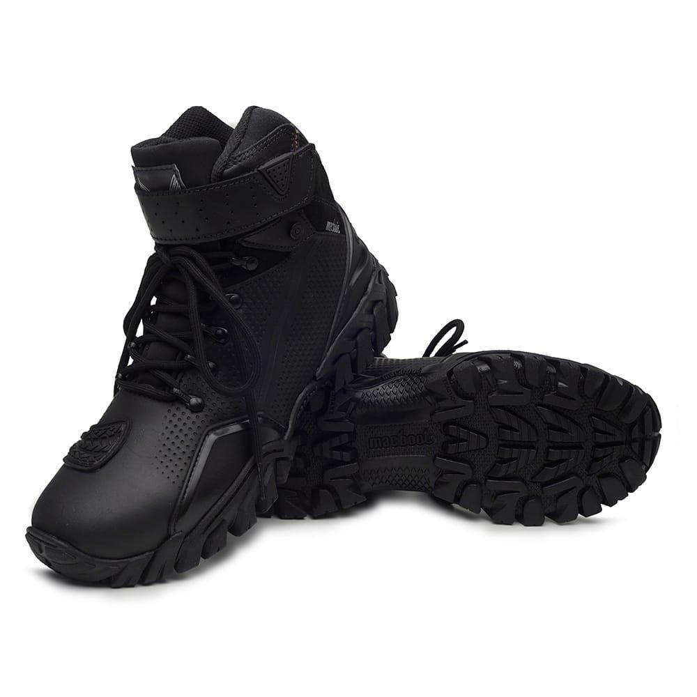 Bota Masculina Macboot Rinoceronte Preto Preto 2